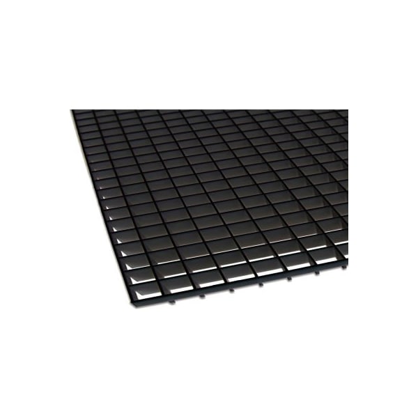 American Louver/Plasticade American Louver Eggcrate Panel, Plastic, Black, PK5 TC-24-2448BK-5PK - main